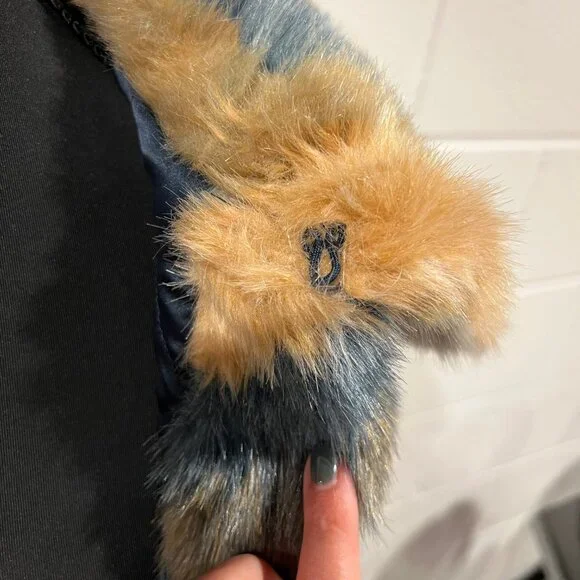 *SOLD* Forever21 Small Brown Jacket – Faux Fur Trendy Outerwear - Picture 8 of 8